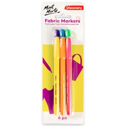 Fabric Markers 6pc